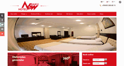 Desktop Screenshot of newbakuhotel.com